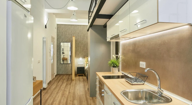 Апартаменты Urban District Apartments - Barcelona Smart Vintage Lofts and Apartments