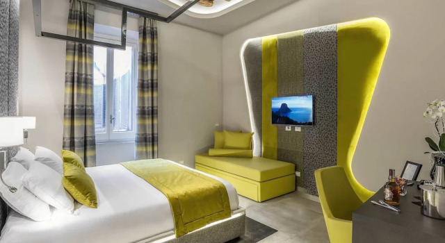 Двухместный номер Deluxe Palazzo Antico · Loft Moderno · Fontana di Trevi