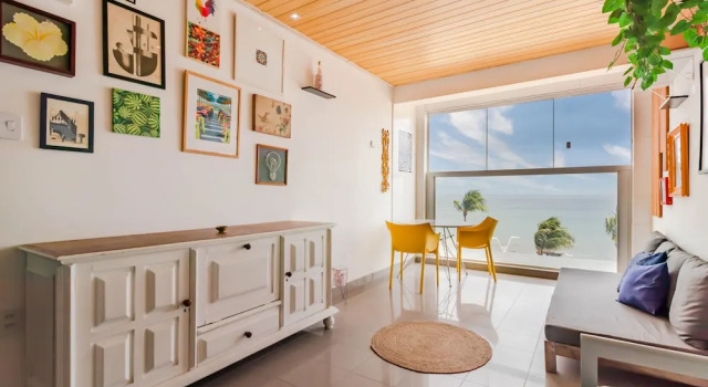 Апартаменты RV03 Quarto e Sala Vista Mar