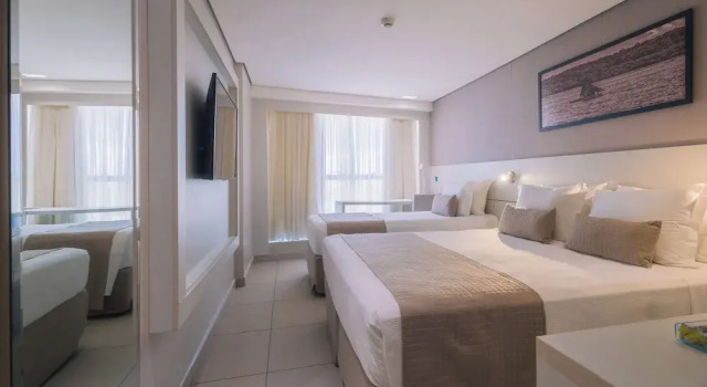 Трёхместный номер Standard Manaíra Hotel