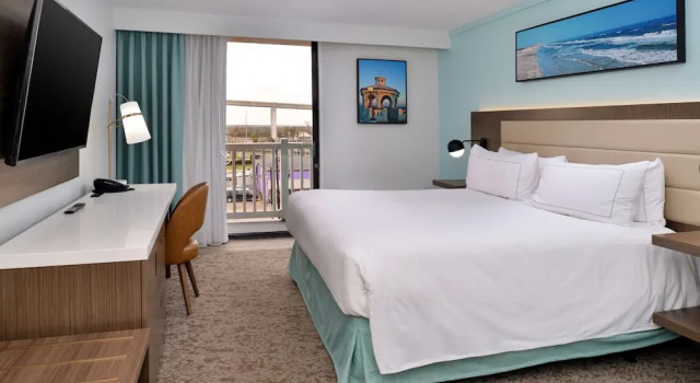 Двухместный номер Standard с балконом DoubleTree by Hilton Corpus Christi Beachfront