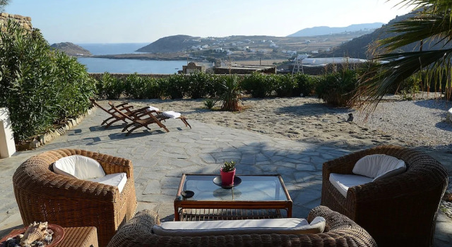 Апартаменты Deluxe с 2 комнатами с видом на море Thalasses Villas