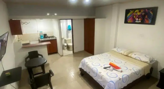 Confort apartaestudio completo Aire acondicionado Todo independiente, Varaa Hotelli Cali Cauca