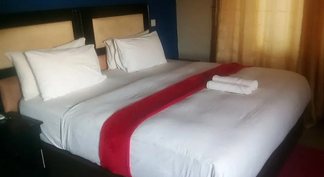 Двухместный номер Deluxe с красивым видом из окна Royal Olympia Lodges and Safaris Livingstone