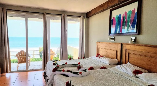 Люкс с видом на море Hotel Los Mangos El Salvador