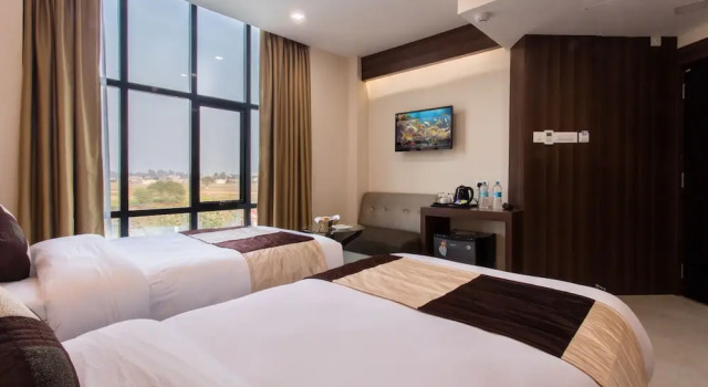 Двухместный номер Deluxe c 1 комнатой Hotel Central Plaza