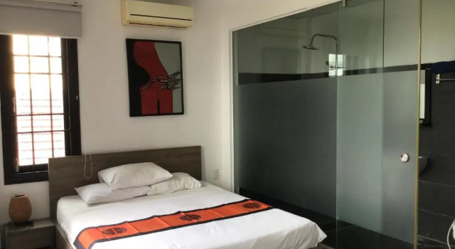 Двухместный номер Deluxe с балконом Ki Nô Homestay
