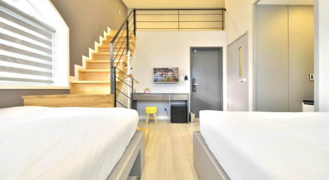 WITH U Hotel & Guesthouse, Rezervasyon Otel Sokcho otoparklı oteller, Otopark