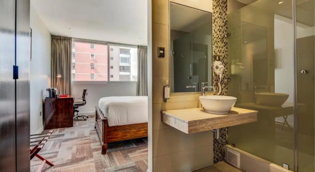 Одноместный номер Standard с видом на океан Wyndham Garden Antofagasta Pettra