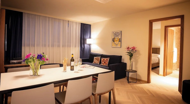 Апартаменты Superior с видом на сад EST Residence Schoenbrunn Vienna - contactless check-in