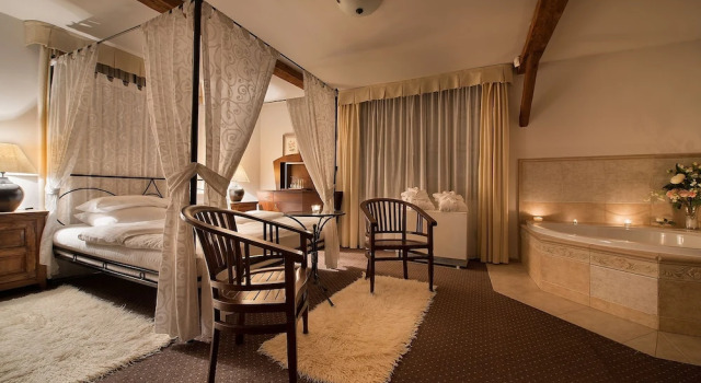 Двухместный люкс Executive Chateau Loucen Garden Retreat