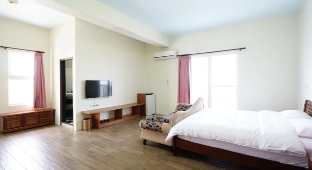 Четырёхместный номер Luxury с балконом Penghu Sun House