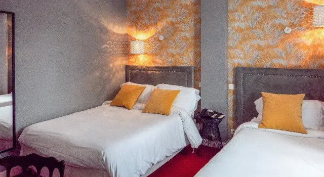 Двухместный номер Standard с красивым видом из окна Le Boeuf Couronné - Hôtel & Restaurant Chartres- Logis Hotels