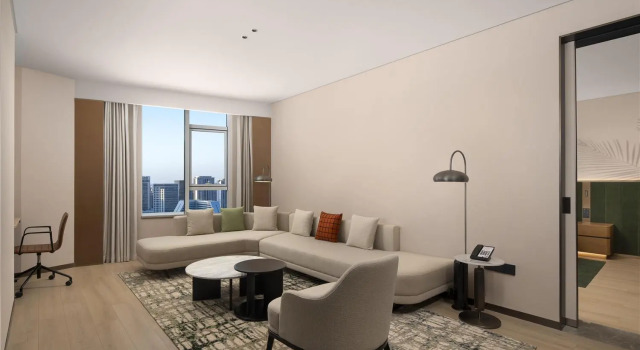 Люкс Deluxe Hilton Garden Inn Urumqi Railway Station