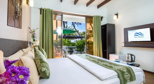 Двухместный номер с видом на сад Salt Beach Hotel
