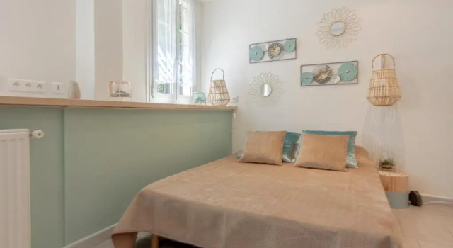 Studio climatisé à 50m des plages, Забронировать Апартаменты/квартира Ницца Приморские Альпы, рядом с Набережная Соединенных Штатов