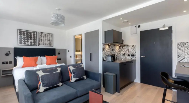 Студия с видом на город Destiny Scotland Market Street Apartments