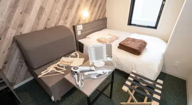 Кровать в общем номере (женский номер) Super Hotel Kumamoto Ekimae Natural Hot Springs