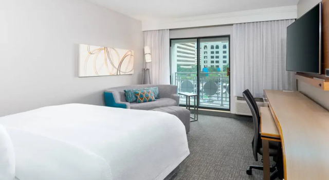 Двухместный номер Standard с балконом Residence Inn Tampa Downtown