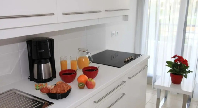 Апартаменты c 1 комнатой Nemea Appart Hotel Le Lido Cagnes sur Mer