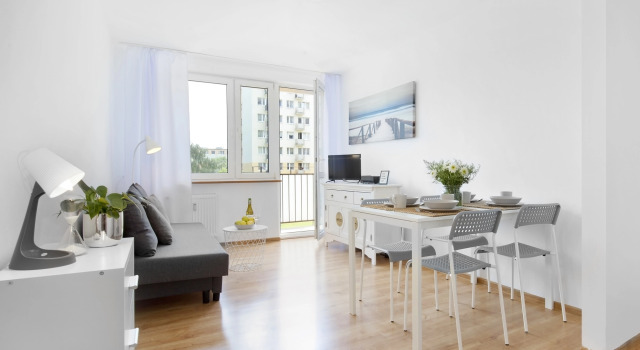 Elite Apartments Ivory | balkon & widok na zieleń | PRZY PLAŻY, Varaa Huoneisto Hotellit Pommeri pysäköinnillä, Pysäköinti
