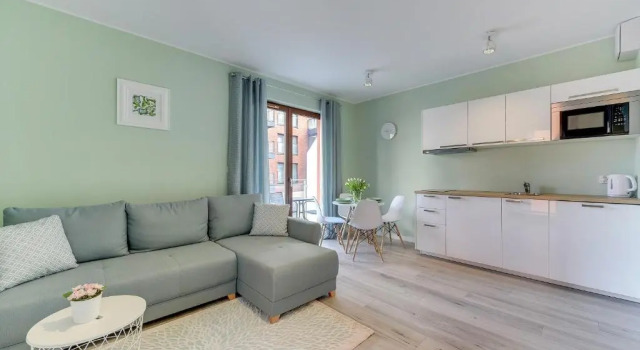 Апартаменты c 1 комнатой с балконом Apartinfo Aura Island Apartments