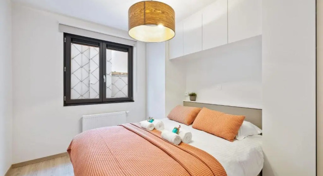 Апартаменты Fully equipped apartment with lateral sea view