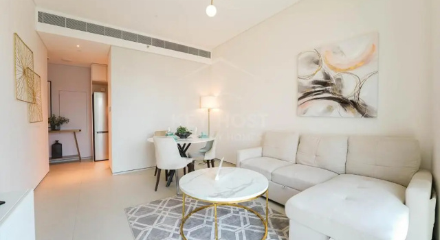 Апартаменты KeyHost - Stunning 1BR - The Address Beach Residences JBR -Dubai Marina View - K1470