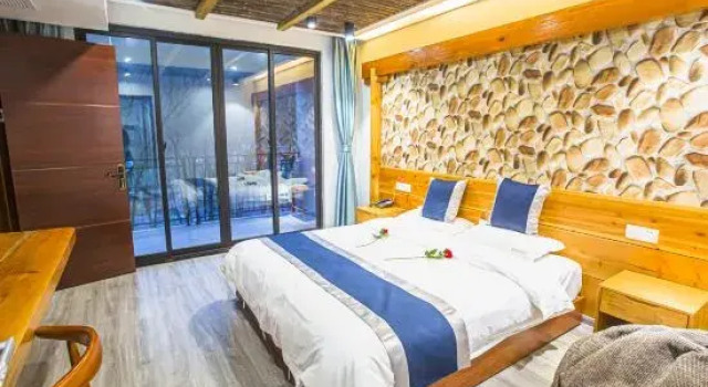 Люкс Deluxe Jing Meilong Themed Homestay