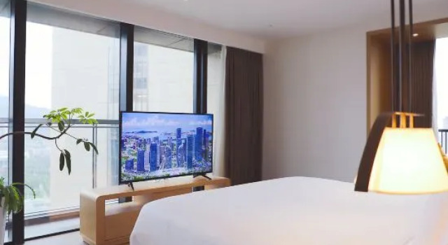 Люкс Executive с видом на сад Qianhai Service Apartment