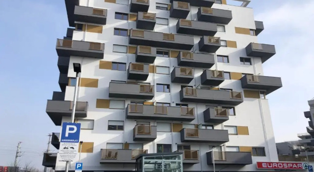 Modern airconditioned city apartment close to VIC, Rezerwuj Apartament Hotele w Wiedeń z parkingiem, Parking