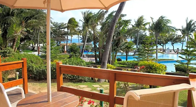 Номер Standard Цокольный этаж с видом на море Chateau Beach Resort Kenting