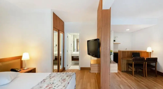 Двухместный люкс Classic Hotel Nacional Inn Cambuí Campinas Residence