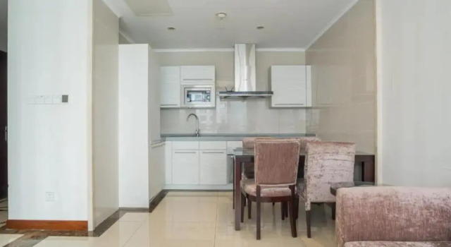 Люкс Superior с видом на море Qingdao Jinshan We+ Holiday Apartment (Wusi Square)
