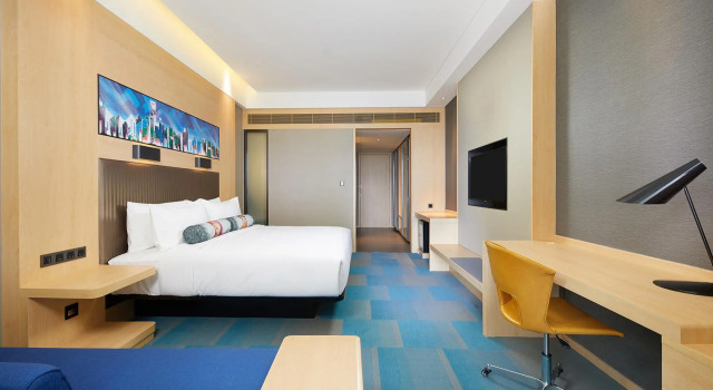 Двухместный номер Aloft by Marriott Shanghai Zhangjiang Haike