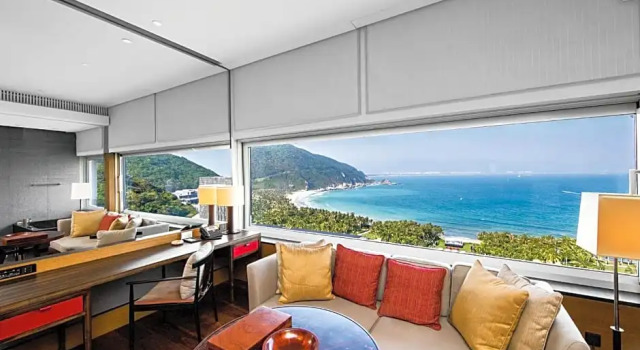 Двухместный номер Park Premium с видом на океан Park Hyatt Sanya Sunny Bay Resort