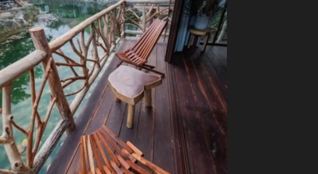 Bungalow con balcone Zamna eco-lodge Tulum