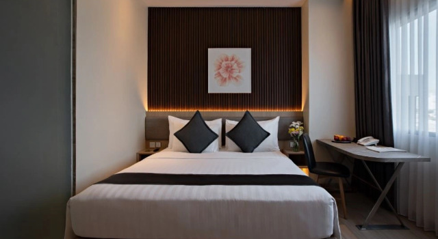 Номер Deluxe Grand Orchardz Hotel Rajawali Kemayoran