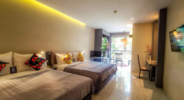 Четырёхместный номер Deluxe Sino House Phuket Hotel - SHA Plus