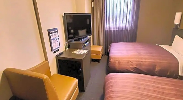 Двухместный номер Deluxe Hotel Route-Inn Hita Ekimae