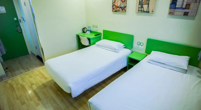 Двухместный номер Standard Jinjiang Inn Suzhou Railway Station North Square
