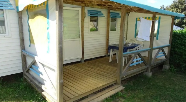 Balkonlu 2 yatak odası Standart oda Camping Parc du Charouzech