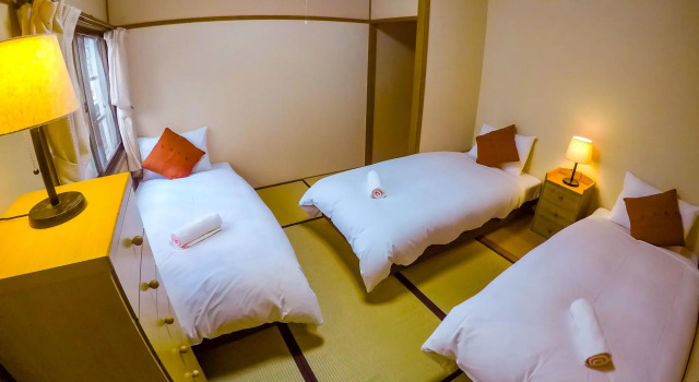 Трёхместный номер Mojo Lodge Hakuba