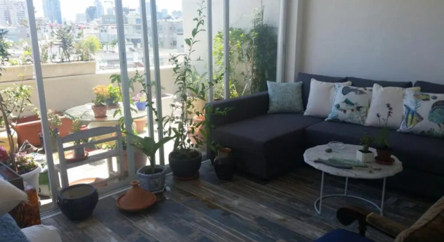 Апартаменты Пентхаус Tel Aviv Roof Apartment