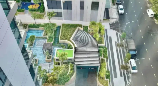 Апартаменты Superior с 3 комнатами с балконом и с видом на город Genius Saigon - Luxury Apt walk to SECC