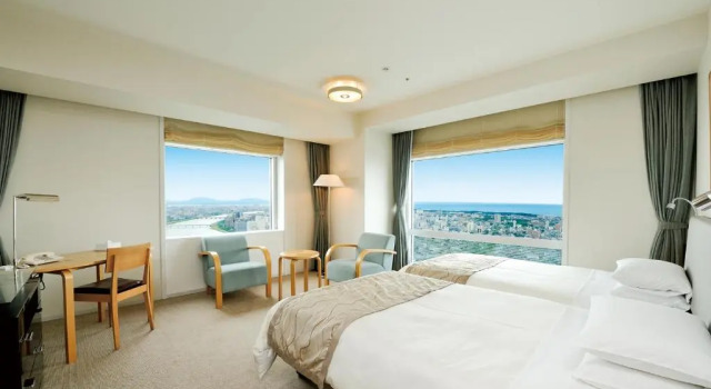 Luxus Doppel Zimmer Hotel Nikko Niigata