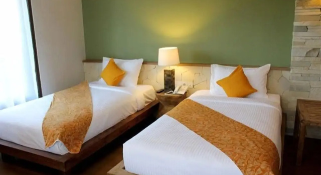 Supérieure double chambre avec balcon Rumah Batu Boutique Hotel