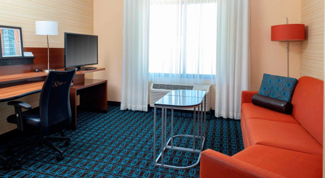 Четырёхместная студия Fairfield Inn & Suites by Marriott Alamosa