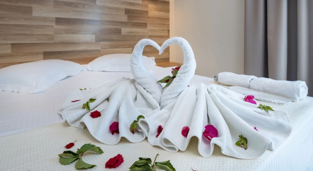 Трёхместный номер Standard с балконом Olympia Hotel