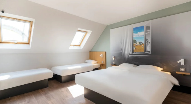Четырёхместный номер B&B HOTEL Auray Carnac